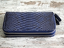 Мужской клатч с двумя молниями