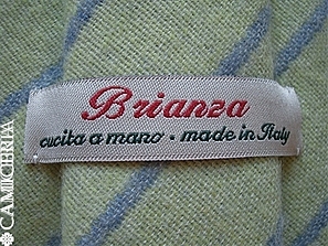 Галстук Brianza Unlined tie \ CAMICERIA BRIANZA