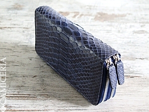 Мужской клатч с двумя молниями \ BRIANZA