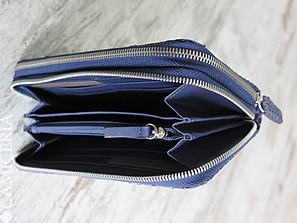 Мужской клатч с двумя молниями \ BRIANZA