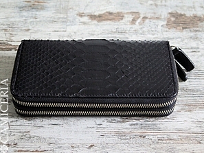 Мужской клатч с двумя молниями \ BRIANZA