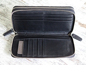 Мужской клатч с двумя молниями \ BRIANZA