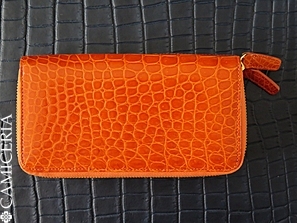 Женский клатч с двумя молниями (ПОД ЗАКАЗ) \ BRIANZA