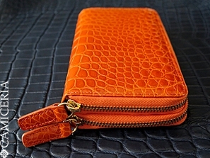 Женский клатч с двумя молниями (ПОД ЗАКАЗ) \ BRIANZA