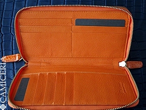 Женский клатч с двумя молниями (ПОД ЗАКАЗ) \ BRIANZA