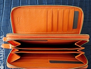 Женский клатч с двумя молниями (ПОД ЗАКАЗ) \ BRIANZA