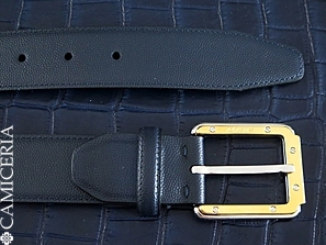 Мужской двусторонний ремень со сменной пряжкой (ПОД ЗАКАЗ) \ ARALDI 1930