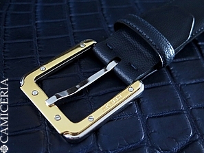 Мужской двусторонний ремень со сменной пряжкой (ПОД ЗАКАЗ) \ ARALDI 1930